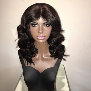🎀 7A Malaysian Body Wave Wig with Lace Frontal